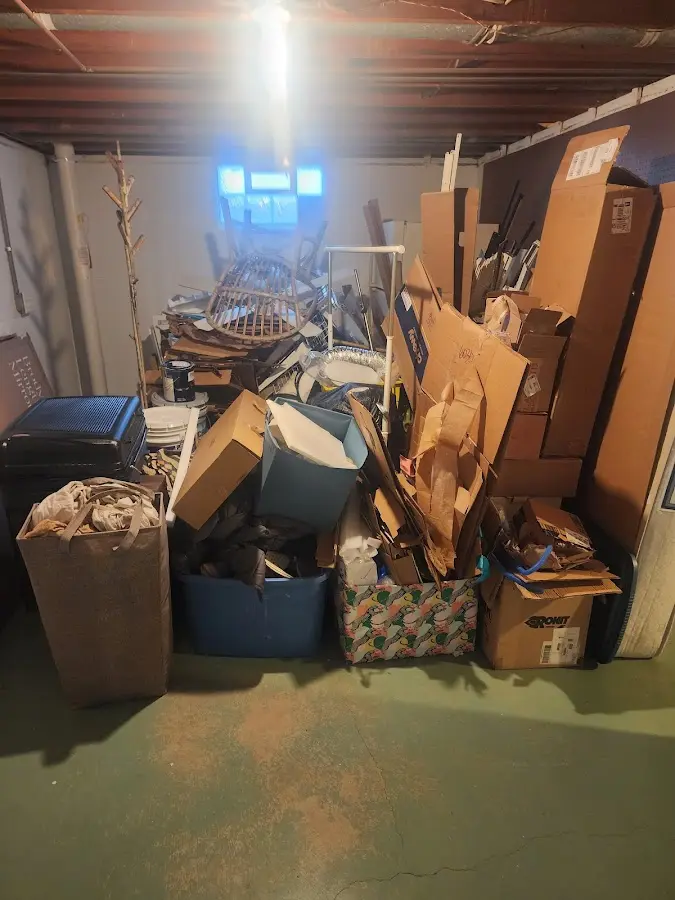 Roll-off dumpster container at job site for Construction Dumpster Rental in Daly City